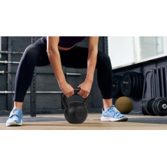 Kettlebell i järn, 26 kg, REBEL ACTIVE | HandlaSmidigt.se