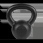 Kettlebell i gjutjärn, 4 kg, REBEL ACTIVE