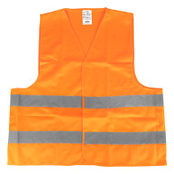 Reflexväst i orange med certifikat xxxl amio-03986.