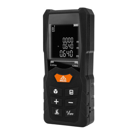 Laseravståndsmätare, räckvidd 80 m, IP54 | HandlaSmidigt.se