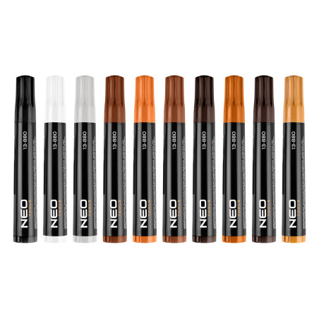 Ett set med 21 delar av möbelreparationskritor.