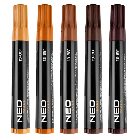 Ett set med 5 delar möbelreparationskritor.