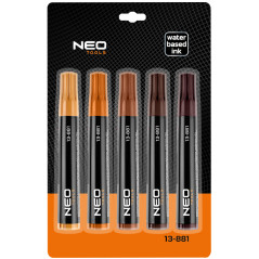 Ett set med 5 delar möbelreparationskritor.