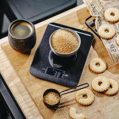 AD 3183 svart Köksvåg - 5 kg