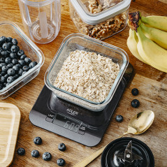 AD 3183 svart Köksvåg - 5 kg