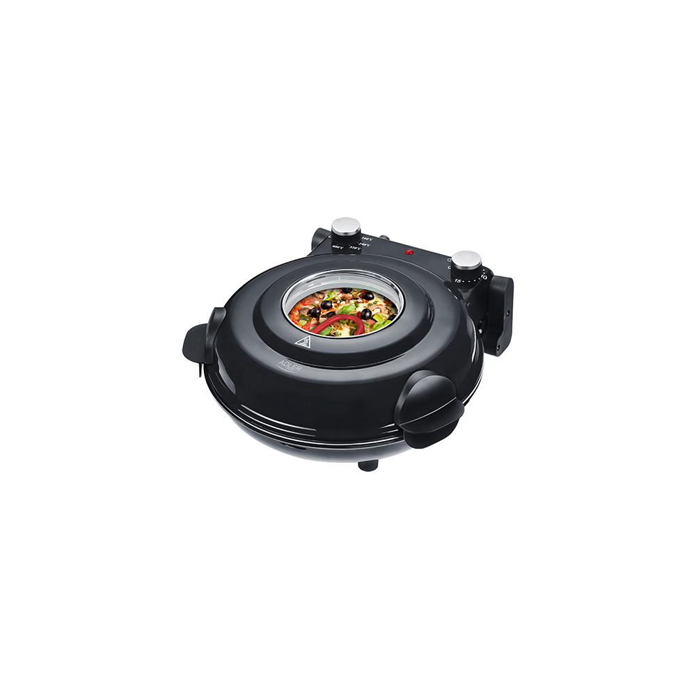 AD 6314 Pizzugn - elektrisk - 5 temperaturregleringar.