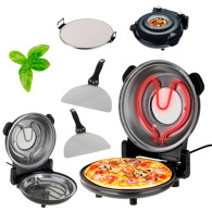 AD 6314 Pizzugn - elektrisk - 5 temperaturregleringar.