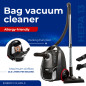 AD 7054 Dammsugare med påse som är allergivänlig - hepa 13