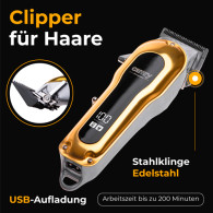 CR 2844 Hårklippare med LED-display