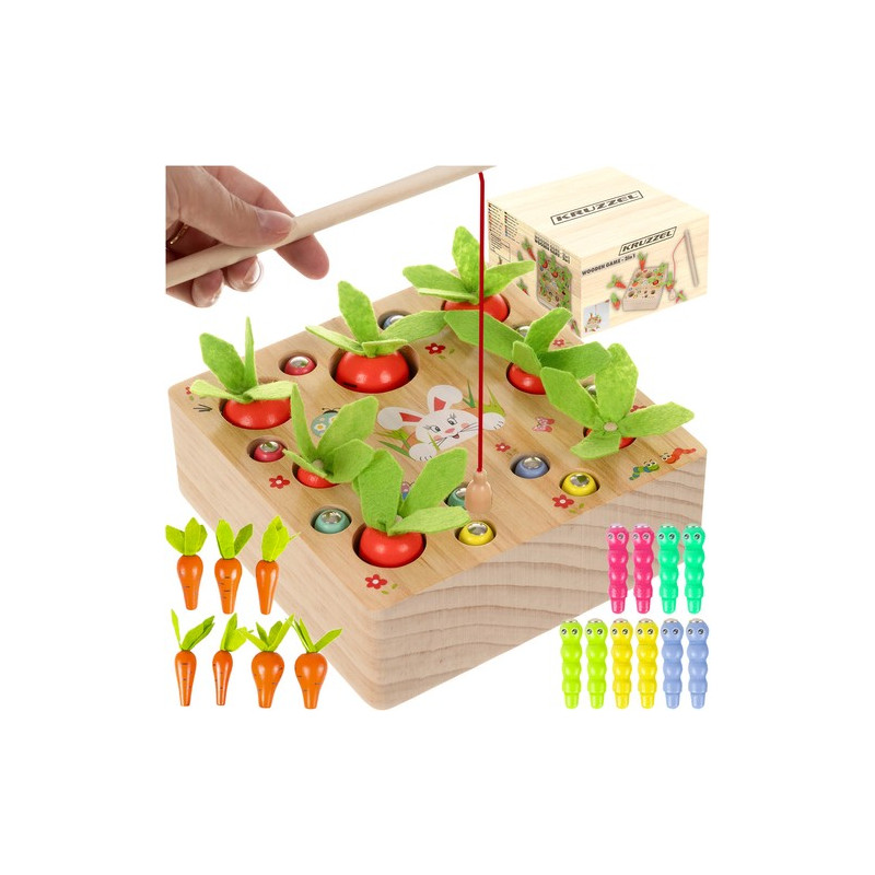 Träspel - 2 i 1 Kruzzel 24745