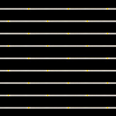 Julbelysning med olika ljuslägen - 10 m, varmvitt
