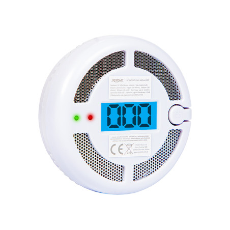 50-626 - Kolmonoxiddetektor XC50 med 3 st AAA-batterier.