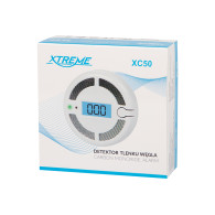 50-626 - Kolmonoxiddetektor XC50 med 3 st AAA-batterier.