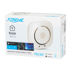 50-625- Gas- och kolmonoxiddetektor TGC20 230V