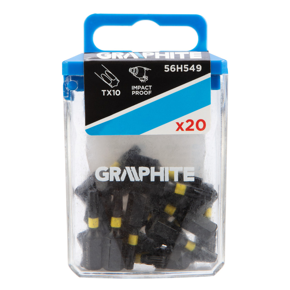 Slagbits TX10 x 25 mm, 20 stycken.
