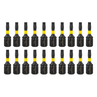 Slagbits TX10 x 25 mm, 20 stycken.