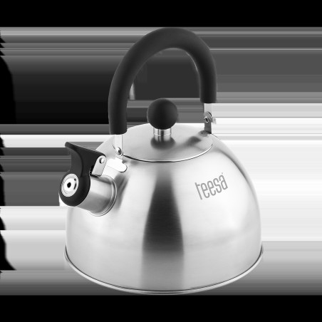 Vattenkokare av rostfritt stål med visselpipa 1,8L
