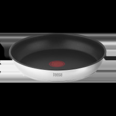 Set med stekpannor med avtagbart handtag 22cm, 24cm, 28cm TEESA FRYING PANS SINGLE HAND.