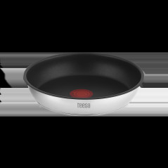 Set med stekpannor med avtagbart handtag 22cm, 24cm, 28cm TEESA FRYING PANS SINGLE HAND.
