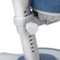 Ergonomiskt barnstol Ergo Office, justerbar nackstöd, justerbar höjd, max 75 kg, ER-484N