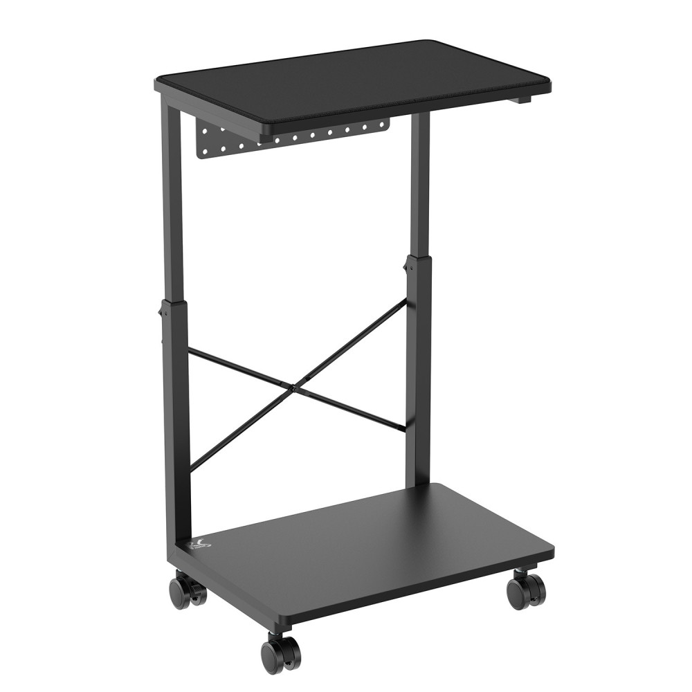 Understell till datorvagn med hjul för CPU med NanoRS-hylla, max 80 kg, justerbar höjd 550~850 mm, RS430.