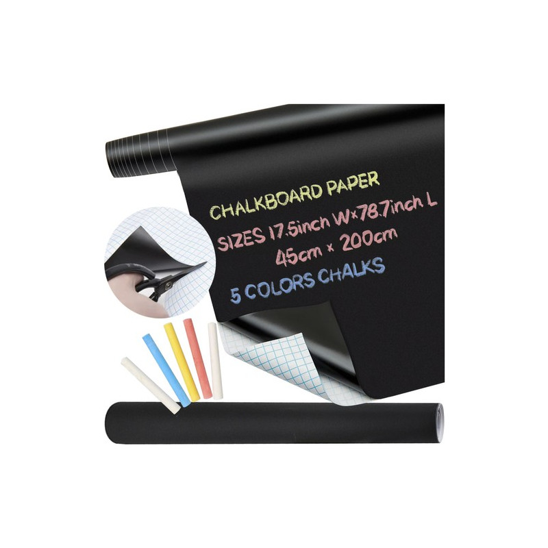 Självhäftande krittafel 23456