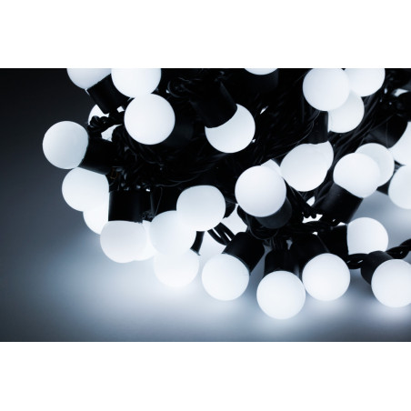 LED julbelysning, kallvit färg (20 m)