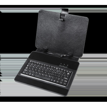 Universellt fodral för 9,7-tums surfplattor med mikro-USB-tangentbord