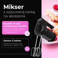 AD 4230 Mixer med utdragbar bricka för tillbehör