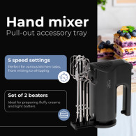 AD 4230 Mixer med utdragbar bricka för tillbehör