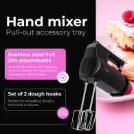 AD 4230 Mixer med utdragbar bricka för tillbehör