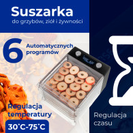 AD 6660 Svamp-, ört- och livsmedelstork - dehydrator