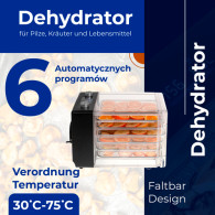 AD 6660 Svamp-, ört- och livsmedelstork - dehydrator