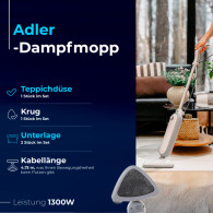 AD 7057 Mop parowy