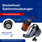 AD 7065 Cyklonisk dammsugare - påsefri - behållare 1,6 liter