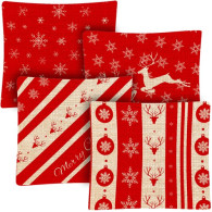 Dekorativ kuddfodral 45x45 cm - set med 4 st. Ruhhy