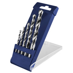 Borrsatser för metall Baildon DIN 338 RN NWKa ZM-5 4-10 mm, HSS (S), 5-delar.