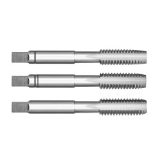 Set med gängverktyg och gängmutter från Baildon, HSS, 31 delar.