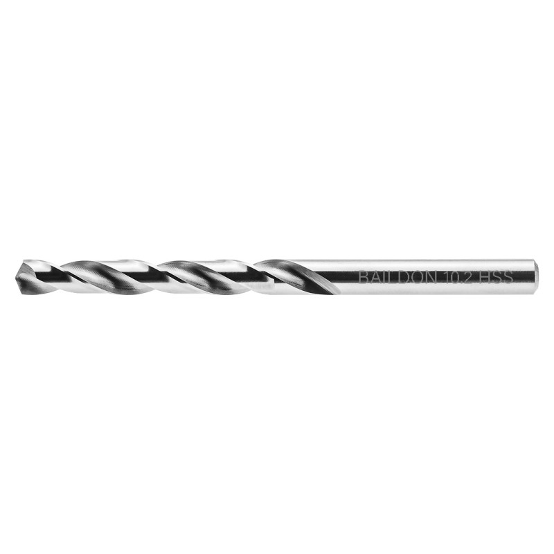 Borren för metall Baildon BASIC DIN 338 RN NWKa 10,2 mm, HSS (S), 133-87 mm, multipel av 5