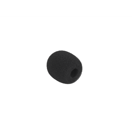 Svampmikrofon liten svart