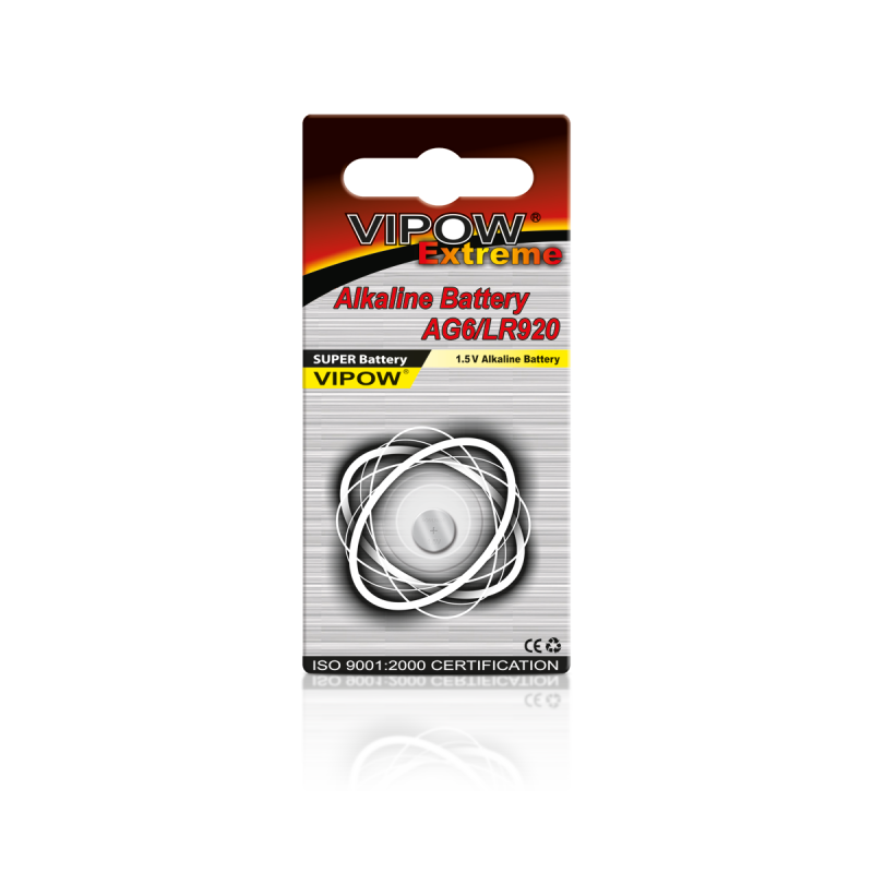 Batteri VIPOW EXTREME AG6 1 st/blister.