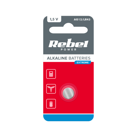Batteri REBEL EXTREME AG12 1 st/blister. | HandlaSmidigt.se