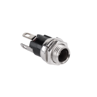 DC 2.5/5.5 skruvbart uttag
