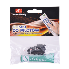 1249 - Gummiband för piloter med lim