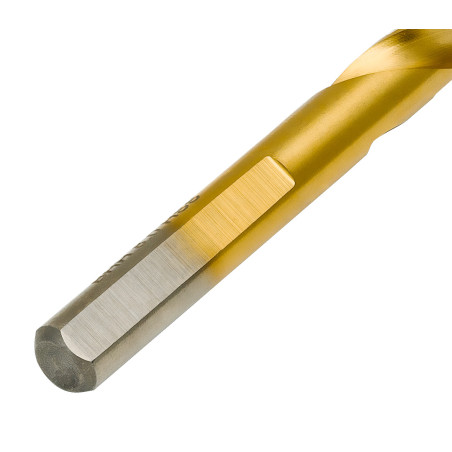 Bor för metall Baildon DIN 338 RN 5,5 mm, HSS TiN (S), 93-57 mm (3-flatsfäste)