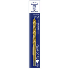 Bor för metall Baildon DIN 338 RN 11 mm, HSS TiN (S), 142-94 mm (3-kantigt grepp)