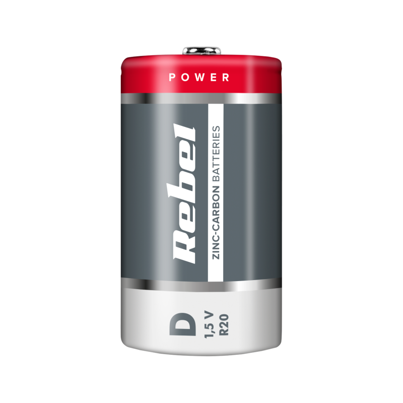 Zinkkolbatteri REBEL R20
