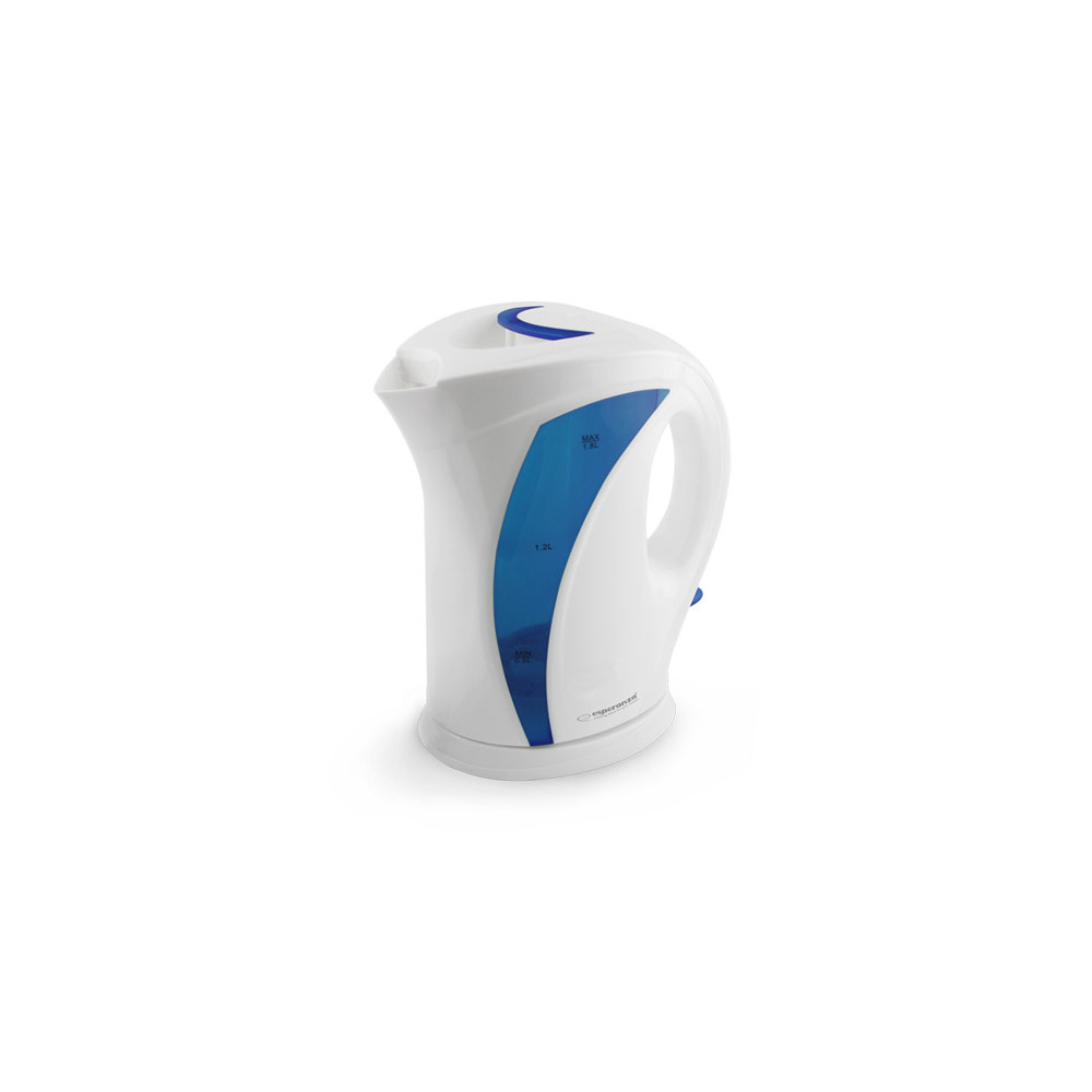 EKK018B Esperanza vattenkokare Iguazu 1,7 l vit-blå EKK018B Esperanza vattenkokare Iguazu 1,7 l vit-blå