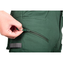 Arbetsbyxor OUTDOOR, joggermodell, gröna, storlek S | HandlaSmidigt.se