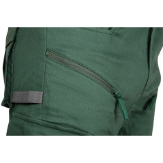 Arbetsbyxor OUTDOOR, jogger-typ, gröna, storlek L | HandlaSmidigt.se